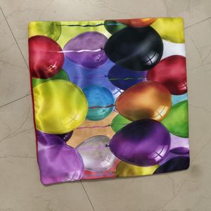 Colourful Balloon Print Cushion Covers (5 Pieces)