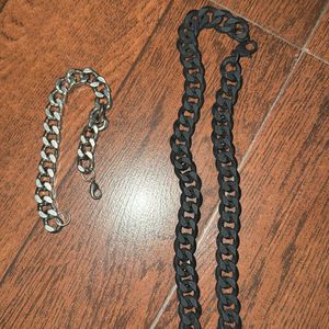 H&M Accessories- Chain + Bracelet