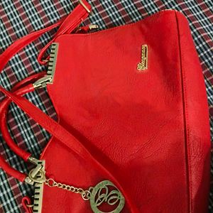 Purse Red In Colour