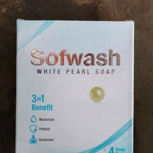 Sofwash white pearl soap