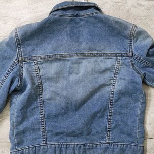 Denim Crop Jacket