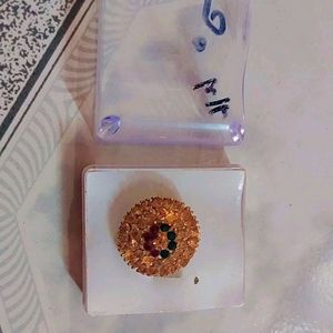 New Kundan Jhodha Ring