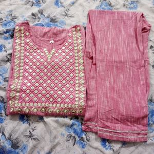 Pink Kurta Set