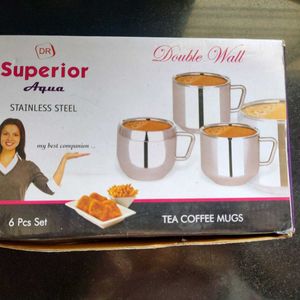 Stainless Steel Coffee/Tea Cups