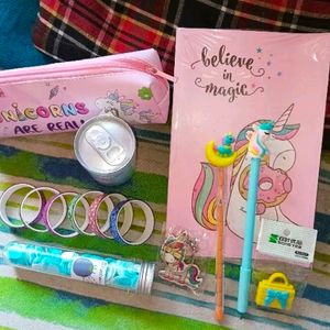 16 Pieces Of Unicorn Stationary Gifting Purpose