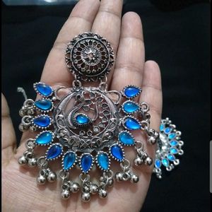 New Oxidised Earning Tika Set