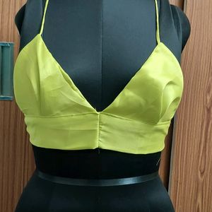 Neon Bralett Blouse For Girls(28 To 34)