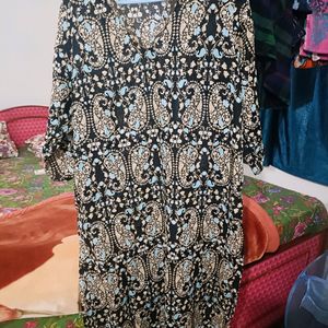 Printed Cotton W Kurta