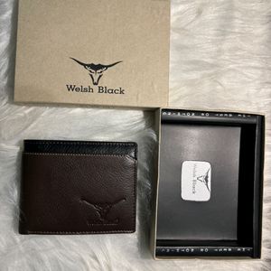 WELSH BLACK Branded Wallet For Men.