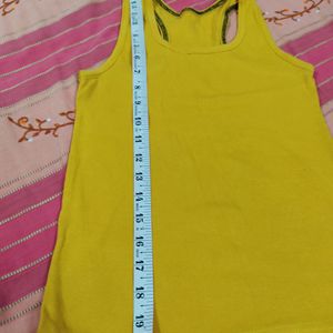 Mustard Tank Top