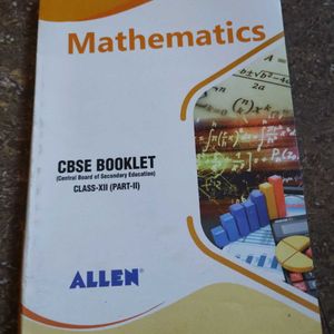 Allen 12th Class Mathematics Booklet