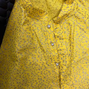 Yellow Men kurta