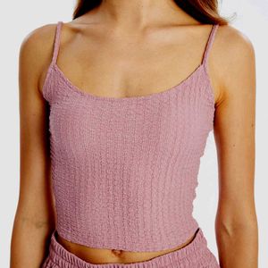 Cute Pink Sleeveless Top