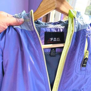 Max fog purple hooded jacket