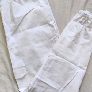 White Joggers