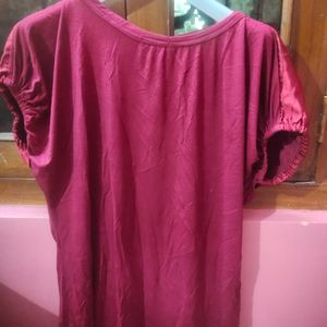 Magenta Top