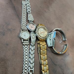 Watches ⌚ For Women Multiple Brands (No Battery🔋)