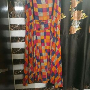 Multi Colour Frock Shrug