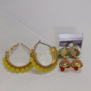 Combo Of Earrings And Ring