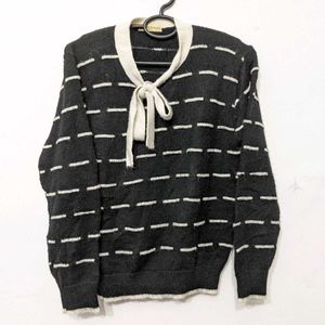 Black And White Boe Sweater