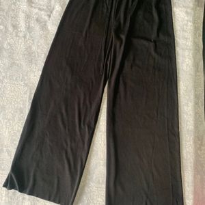 Black High Waist Korean Pants