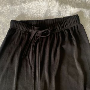 Black High Waist Korean Pants