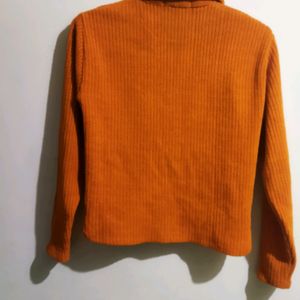 Orange Sweater For Girls