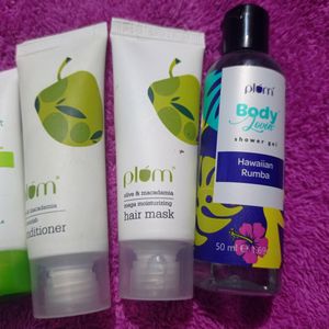 Mini Plum Body N Hair Care Combo