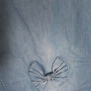 Light Blue Denim Shrug