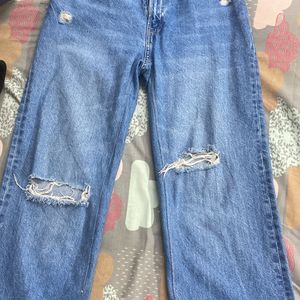 Bershka 90’s wide leg jeans