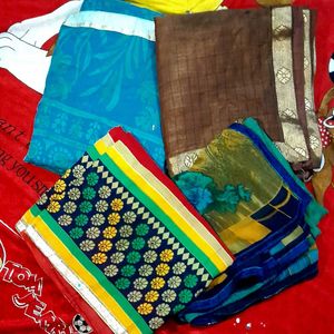 Combo Of 5 Sarees