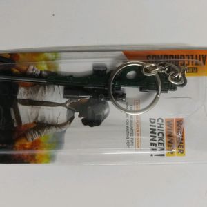 PUBG Gun/Sniper Metal Keychain