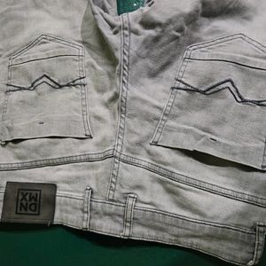 Men Grey Denim