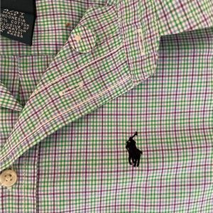 Ralph Lauren Checkered Shirt For 4-5 Yr Kid