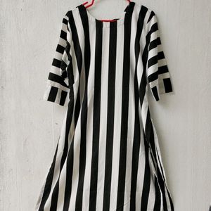 Trendy Striped Kurthi