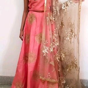 Pink Lehenga Choli