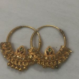 Traditional Golden Earrings