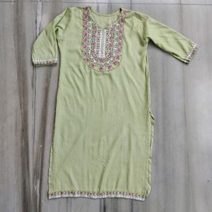 Floral Design Kurta