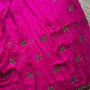 Pure Georgette Lehariya Saree