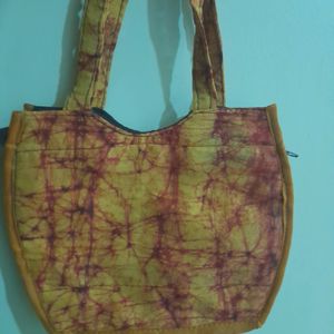 A Multicolored Traditional Handcrafted Bag