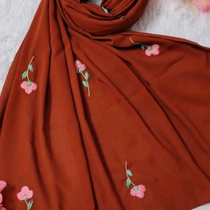 Hand Work Stole, Hijab