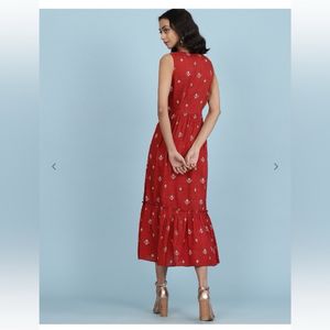 Aarke Ritu KumarPrinted A-line Maxi Dress