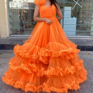 Designer Ruffle Gown With Free Gift 🎁