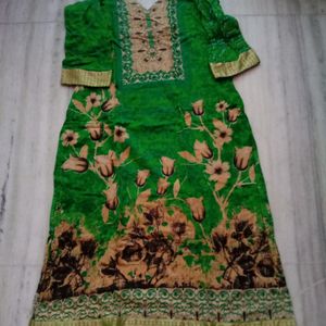 Beautiful Green Kurti For Women