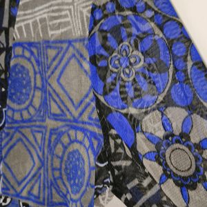 Trendy New Blue Multi Colour Top For Women