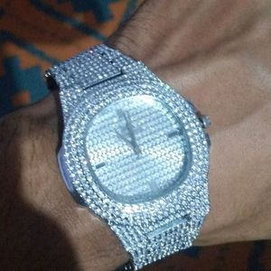 New Iced Out Watch Full Working