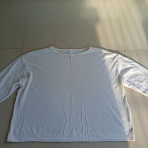 Women White Top Full Sleeve