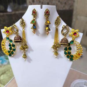 Combo Of Earrings