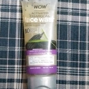 Wow Activated Charcoal Face Wash