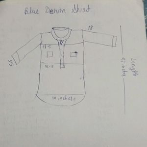 Blue Denim Shirt